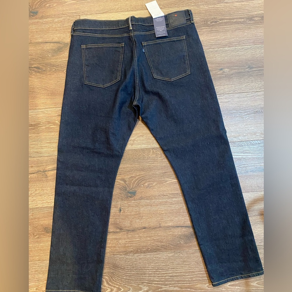 Levi’s Pipe Straight Japanese Selvedge Denim Jeans Sz 34